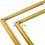 3 Pieces Divining Rods Copper and Dowsing Pendulum,Retractable Paranormal with Handle 3