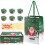 Christmas Money Box Set Gift Explosion for Cash Present Pull (Green 6pcs) 2