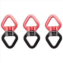 3X Outdoor Universal Wheel Rotation Linker 360-Degree Rotating Shaft 3000 Kg Red&Black