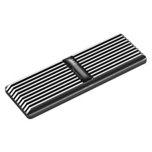 M2 koelradiator voor NVME NGFF 2280 SSD-harde schijf, grijs