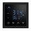Smart Thermostat 16A Floor Heating Temperature Controller with LED Touch Screen 85-265V Electric Control Black 1