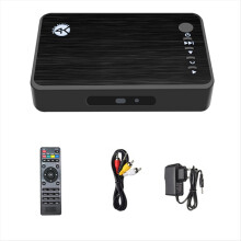4K Ultra HD Medieafspiller til Bil-TV SD MMC RMVB MP3 USB Ekstern HDD U Disk Multimedieboks EU-STIK
