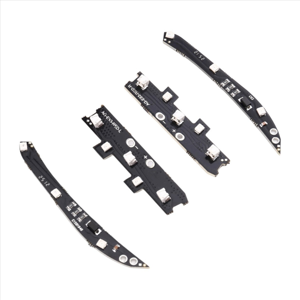 4Pcs Inside+Outer Rear Tail Chip Board For X3 E83 07-10 63117162209 63117162210 63117162213 63117162214 Light 4851385682031