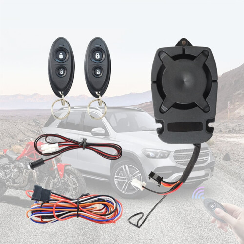 DIY Car Alarm System for DC12V Vehicles Enhanced Security with Adjustable Sensitivity 2