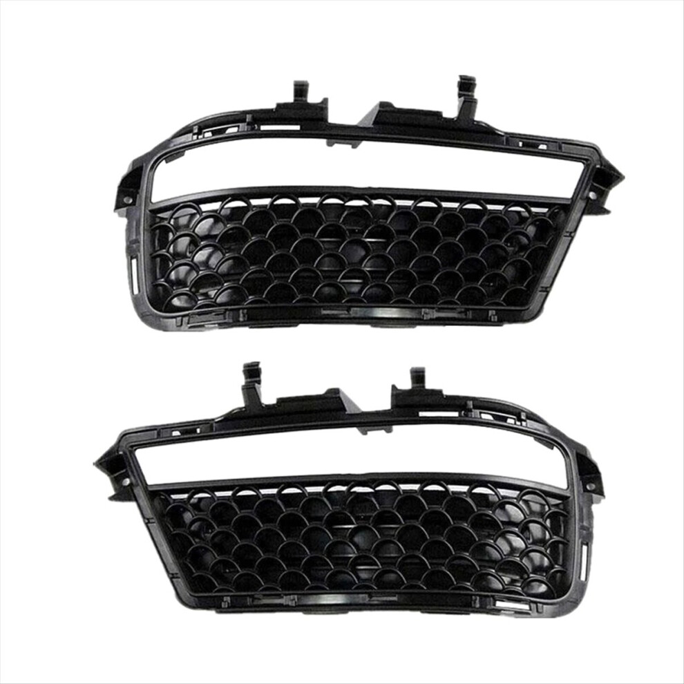 2Pcs Front Bumper Fog Grille Cover 2218851953 2218852053 For W221 S63 S65 2010-2013 Light 4851385675460