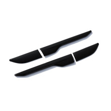 Car Side Air Wing Vent Cover Trim for EVOQUE 2012 - 2018 Black