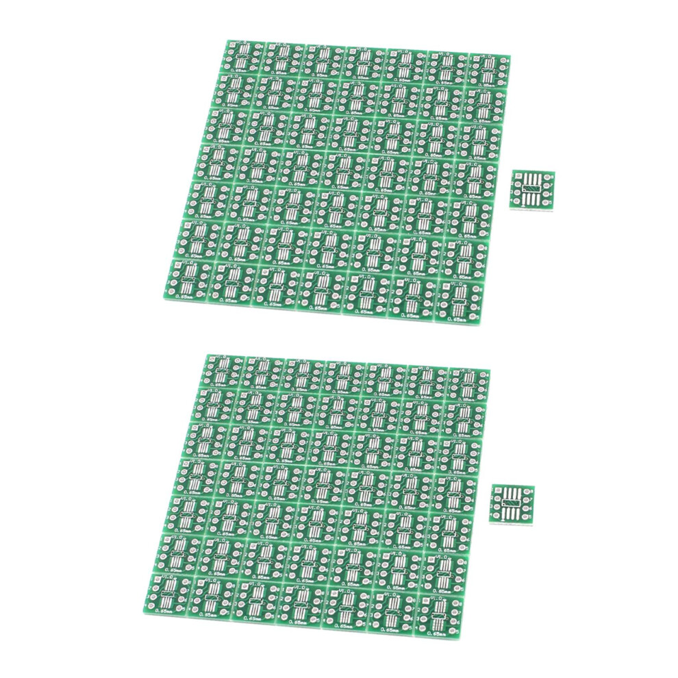 100Pcs Sop8 Ssop8 Tssop8 Smd To Dip8 Adapter 0.65/1.27Mm Pcb Board 4851385637895