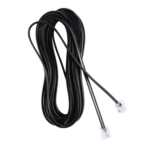 2x RJ11 6P4C telefonkabel ADSL-modem 5 meter 1