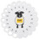 Knitting Needle Gauge Ruler 1