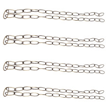 4X 1M Heavy Duty Chain for Vintage Chandelier Hanging Lamp,Green Bronze
