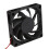 2x intern 12V 3-bens CPU-blæser køler til pc 70x70x15mm 6