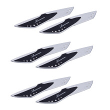 6X Front Car Windscreen Wiper Spoiler Presser with Rhinestone