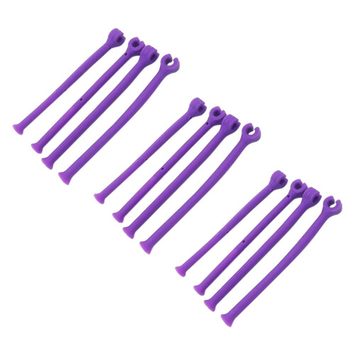 Σετ 12 εύκαμπτων πλυντηρίων πιάτων Stemware Saver για ποτήρια κρασιού Σταθερά ποτήρια