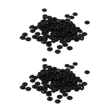1000 peças, anéis de vedação mecânicos de borracha, 6 x 2 x 2 mm.