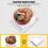 Human Brain,Life Size Human Brain Anatomy Model with Display Base, for Science Classroom Study & Teaching Display A 3
