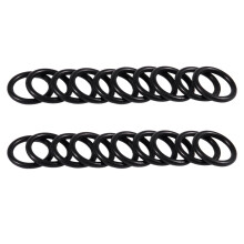 20 st mekaniska gummi-O-ringstätningar för oljetätningar 15 mm x 9 mm x 3 mm