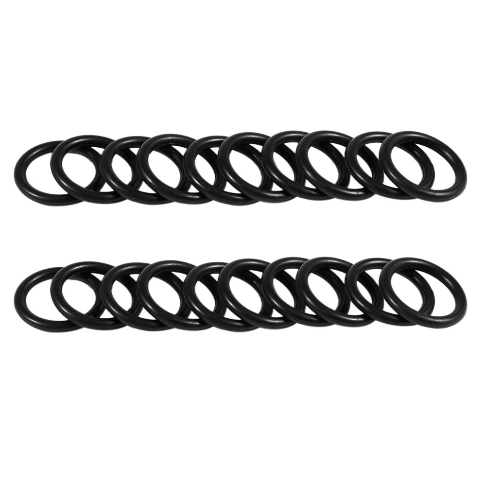 20 Pcs Mechanical Rubber O Ring Oil Seal Seals 15 Mm X 9 Mm X 3 Mm 4853796915852
