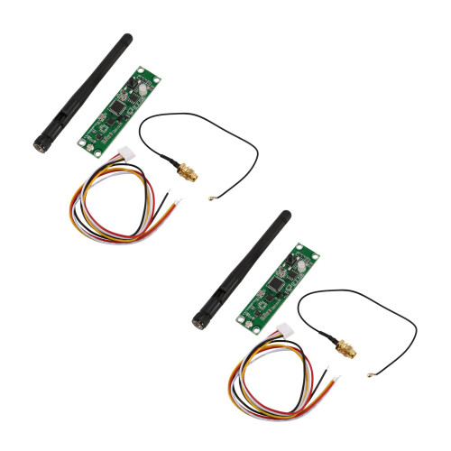 2X DMX512 2.4G LED ασύρματη μονάδα φωτισμού LED PCB πομπός δέκτης με κεραία ελεγκτή