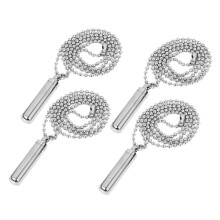 4x Pastillero de acero inoxidable con forma de cilindro para cremación, colgante conmemorativo, collar de recuerdo, 49 x 9 mm