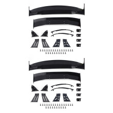 2X til 1/10 RC Racing Drift Car Bagvinger Drift Road Body Spoiler Wing Universal Dele Tilbehør