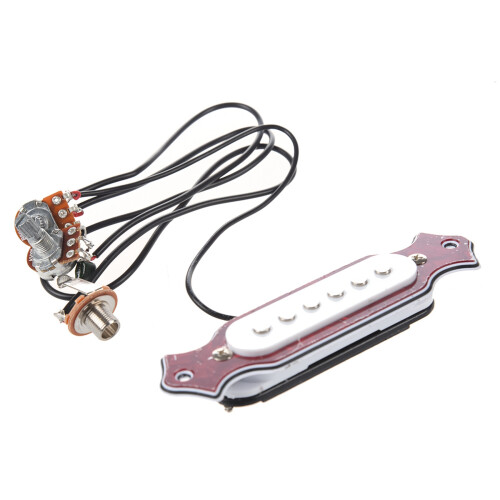 5x magnetisk akustisk gitarrpickup med enkel spole 1