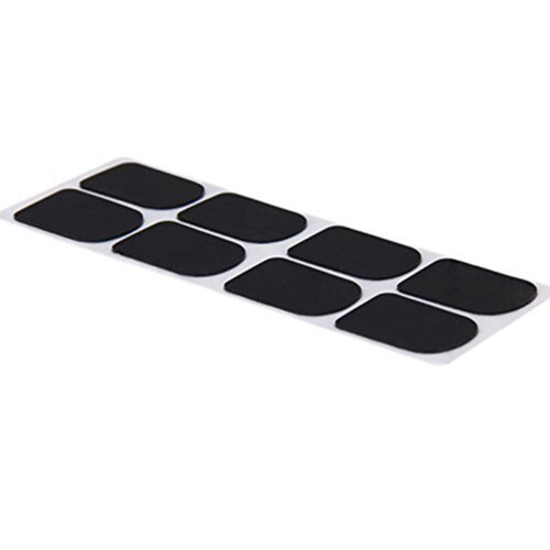 24 stk. klarinett/sopransaksofon saksofon munnstykke patcher puter puter svart --- 0,8 mm 1