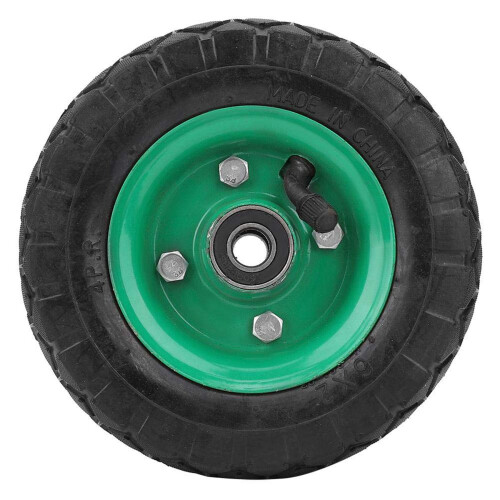 4 Pneus Infláveis para Carrinho Industrial com Roda de 6 Polegadas (150mm) e Rodízios, Suporta até 250kg e Pressão de até 36Psi 1
