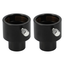2x 0,965 til 1,25 okularadapter teleskop astronomi 24,5 mm til 31,7 mm metaladapter til kikkert monokulær