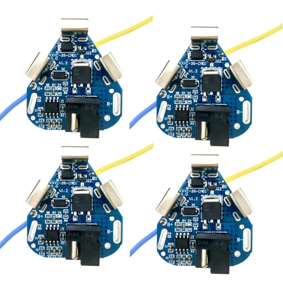 4X 3S 10.8V 12.6V 40A 18650 Lithium Battery Board For Screwdriver Shura Shurika Battery 3S 12V Cobalt 4853796962733