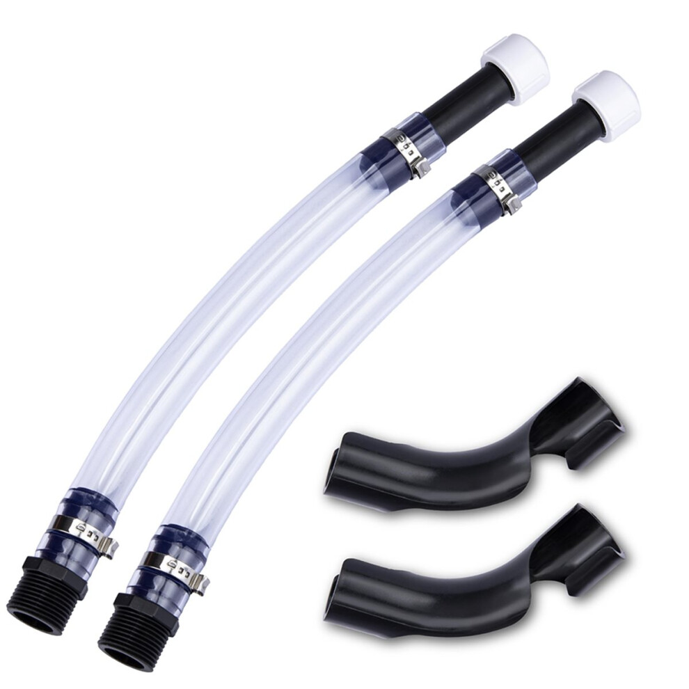 2Pcs Jug Hose With 2 Benders, Gas Cans Hose For 3/5/5.5 Gallon Tractor And Scribner Tanks 4851385600929