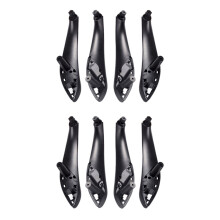 2x Autozubehör für 3er F30 316D 318D F31 320I 325D 11-19 Türgriff-Abdeckung innen (Schwarz)