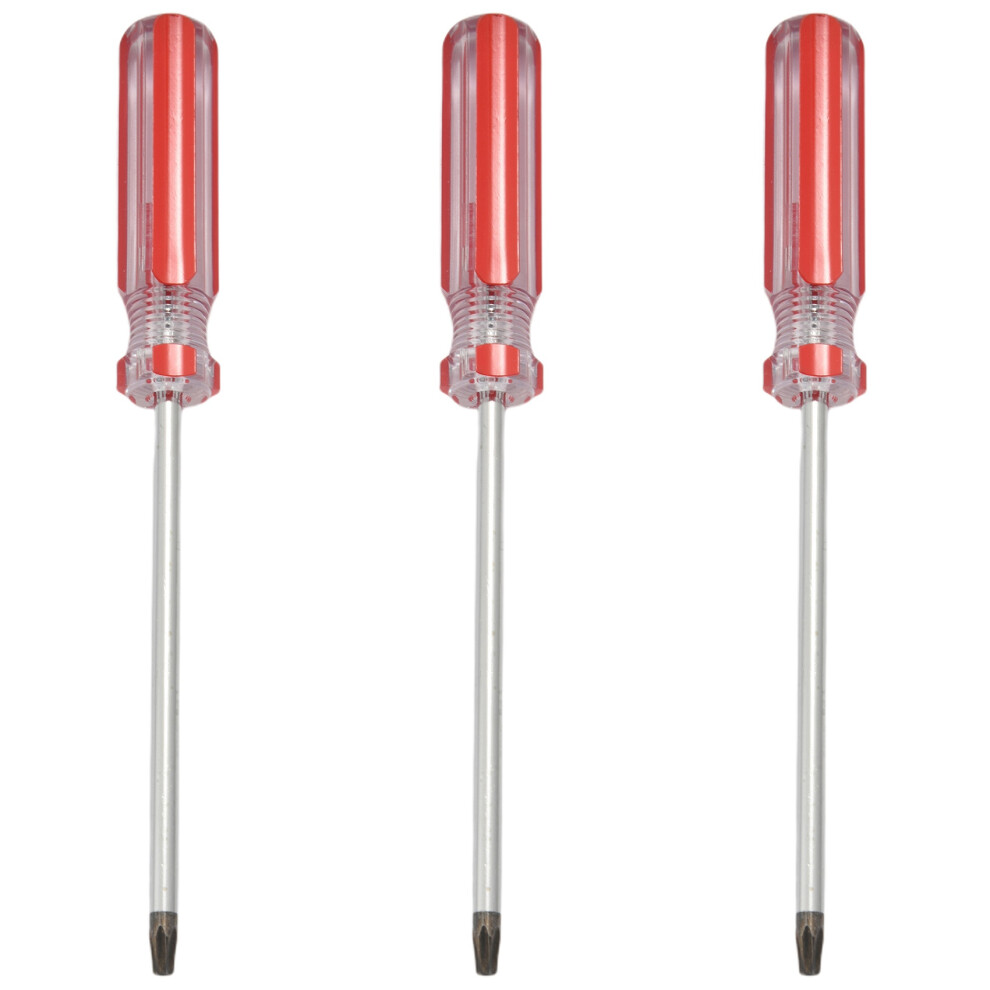 3X Plastic Handle T20 Security Torx Screwdriver Hand Tools 4853796949116