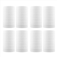 64 Pack Wide Mouth Jar Lids,Plastic Storage Caps for Canning Jars,Leak-Proof and Anti-Scratch