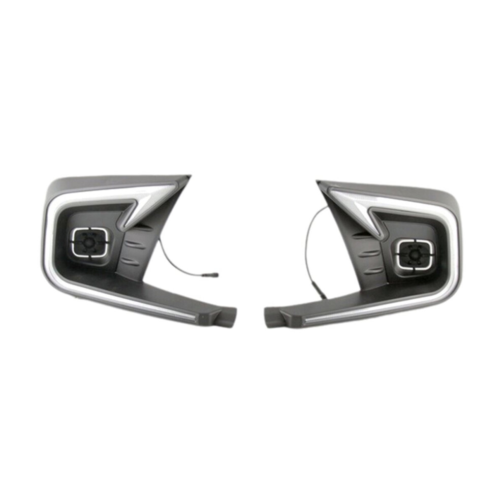 Led Daytime Running For 11Th 2022-2024 Turn Signal Fog White Drl Blue Low Beam Light/Amber 4851385699275