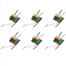 6X PCB Circuit Module Board Parts,Li-Ion Protection for 18V Bl1830 Bl1840 Bl1850