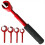Hinge Adjustment Wrench Set - Multi-Size Tool Kit for Door and Cabinet Alignment 1
