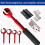 Hinge Adjustment Wrench Set - Multi-Size Tool Kit for Door and Cabinet Alignment 4