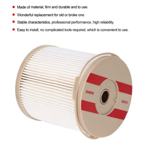 2040PM Compartment Filter Elements Integral Paper Core Filter Elements 14622355 900FG 2