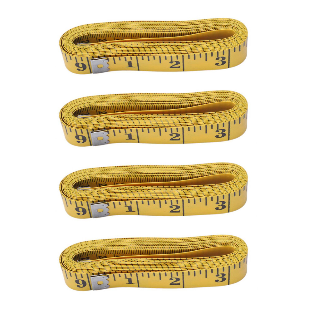 4X Soft 3Meter 300Cm Sewing Tailor Tape Body Measuring Measure Ruler Dressmaking 4853796975870