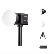60W Pro LED Videolampe Trefarvet Fotografisk Studielampe 2800K-6500K 8000mAh til Video Livestreaming EU-stik