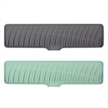 Kitchen Faucet Silicone Mat Drip Protection Pads Faucet Water Catcher Mat Sink Drain Pad Waterproof Non-Slip Bathroom