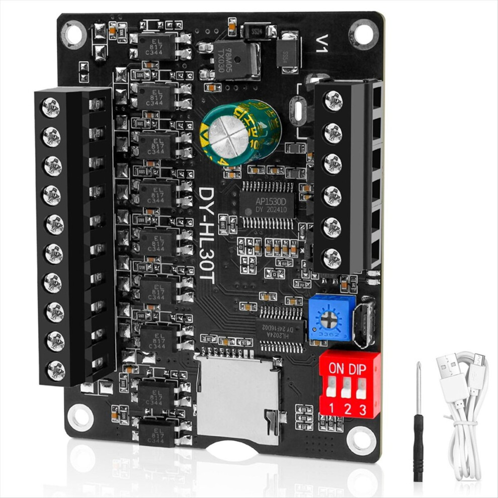 30W Digital Voice Recorder Module With Playback - High-Fidelity Sound Control, Supports Tf Card Wav Dc 12V 24V Mp3 4853544054031