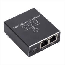 1000Mbps 1 to 3 Gigabit Ethernet Adapter RJ45 Splitter Lan Connector Internet Splitter LAN Splitter for PC TV