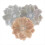 Lotus-Shaped Heat- Placemat for Dining Table, Elegant Table Decor, 3-Pack 1