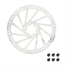 160 mm schijfrem met dubbele montagegaten, mountainbike/racefiets schijfremrotor met 160 mm dubbele montagegaten