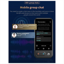 Nuevo traductor instantáneo inteligente de voz sin conexión Z16, 139 idiomas, herramienta multilingüe en tiempo real, traducción portátil.