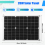20W 18V monokrystallinsk solcellepanel Miljøvenligt bærbart solcellepanel Solcellepanel 4