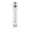 10X Sort Justerbar Knob 0,1-1 GPM Paneltype Vandflowmåler -15 4