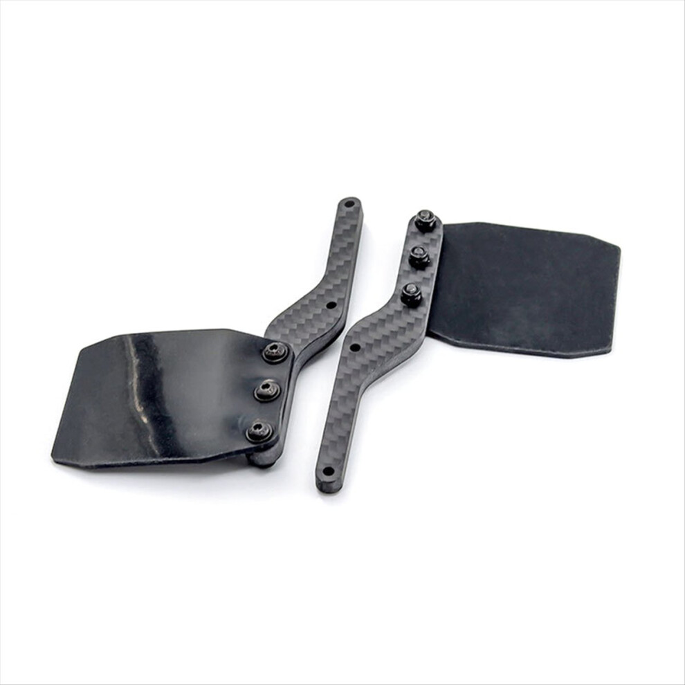 Rc Car Upgrade Carbon Fiber Mud Flaps Kit For Arrma 1/7 Mojave V2 Exb Rc Car Upgrade Accessories 4853544044995