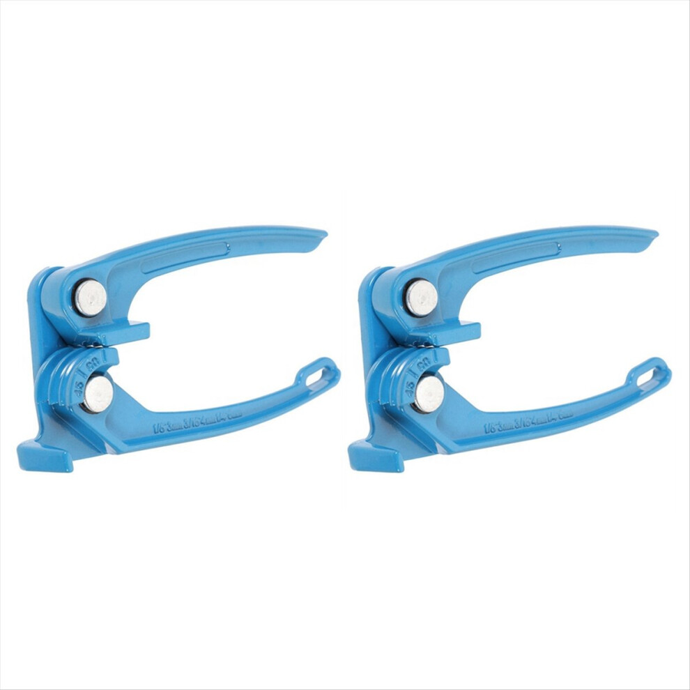 2Pcs 1/8In 3/16In 1/4In Tube Bender Tubing Brake Ac Refrigerant Line Bending Tool Tube Bender Pipe Bender 4852687986575